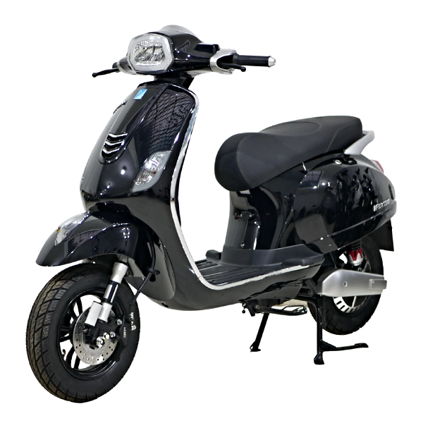 XE ĐIỆN VESPA LX MÀU ĐEN  Vương quốc xe điện